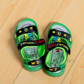 Giày sandan bé trai hình Minion có đèn